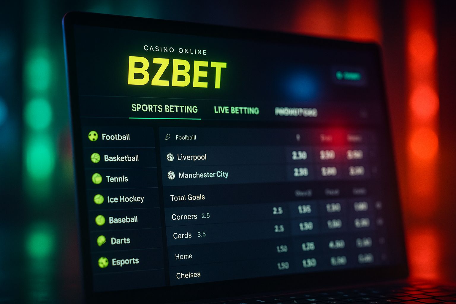 Aposte em apostas esportivas no cassino online BZBET