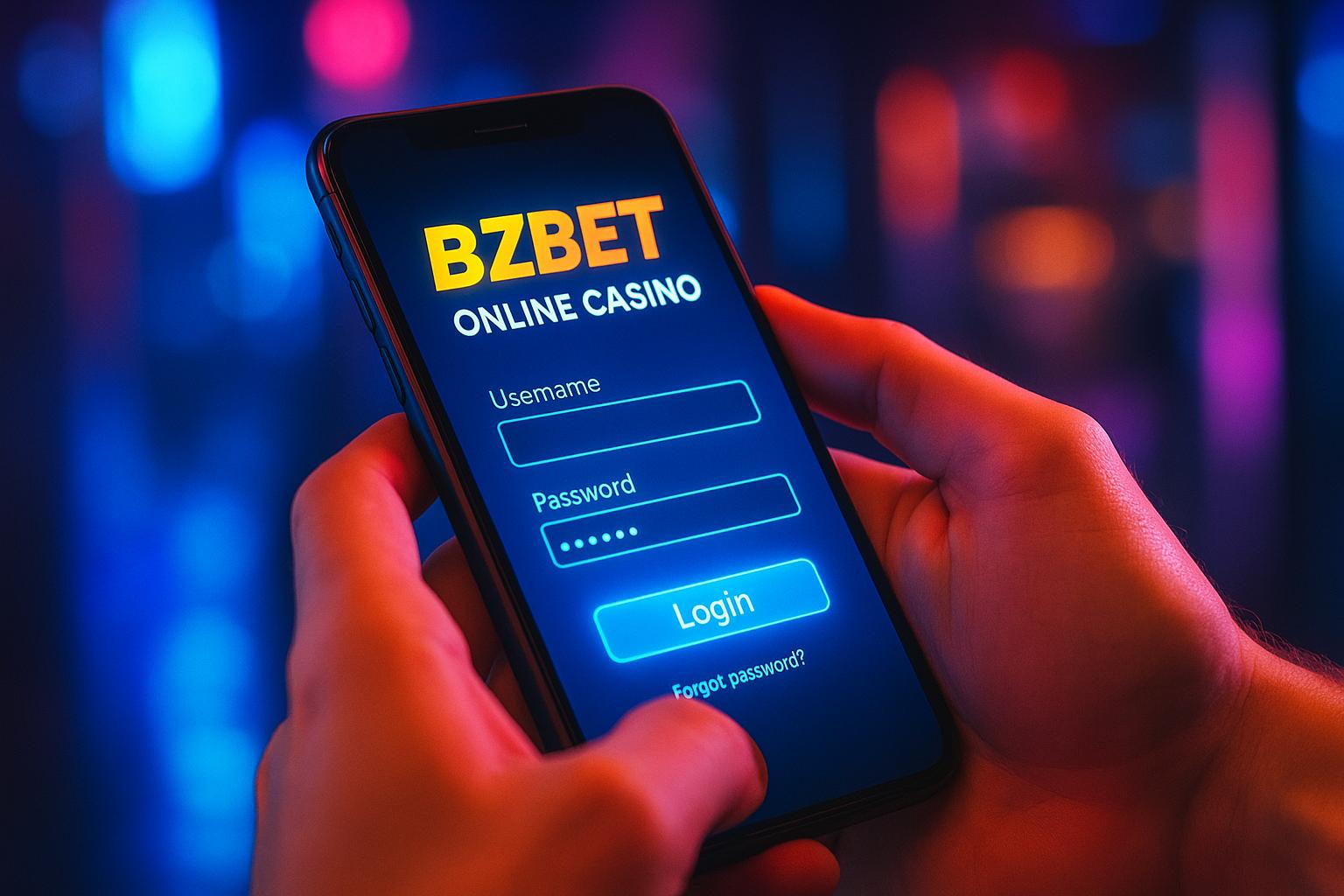 Criar uma nova Conta no plataforma BZBET